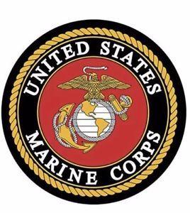 USMC Logo - United States Marines Emblem Metal Sign - US Marine Corps USMC Logo ...
