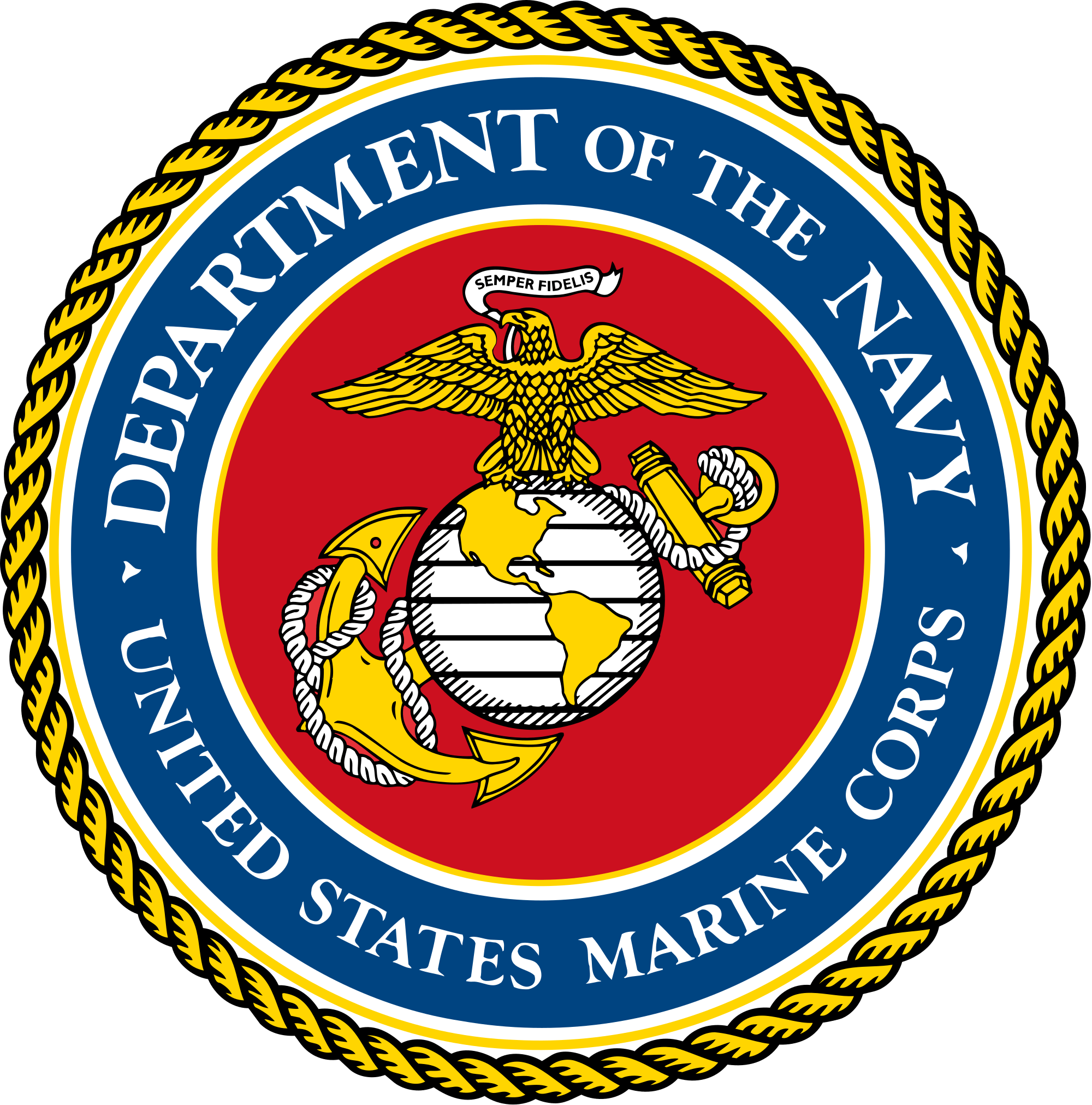 Marine Corps Logo - File:Seal of the United States Marine Corps.svg - Wikimedia Commons