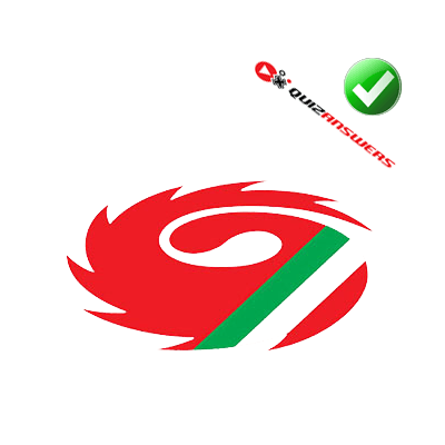 Red and White Stripes Logo - Green Q Logo - Miyabiweb.info