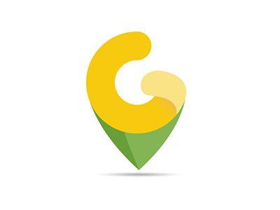 Location Logo - Logo Design (letter G + geo location + gift element)