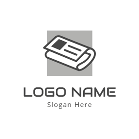 Black and White Newspaper Logo - Free Paper Logo Designs | DesignEvo Logo Maker