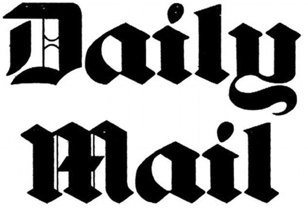 Black and White Newspaper Logo - Daily Mail is named Daily Newspaper of the Year at London Press Club ...