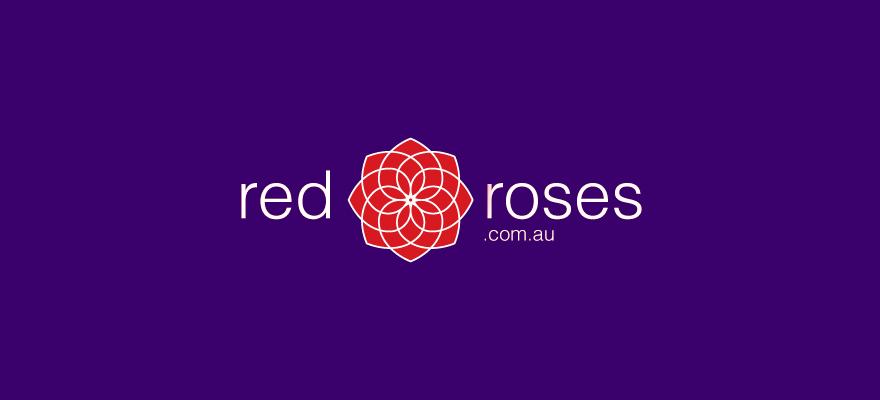 Purple Red Logo - Logo for Red Roses – Lucky Dip Design