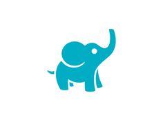 Baby Elephants Logo - 63 Best logo images | Elephant icon, Elegant logo, Elephant logo