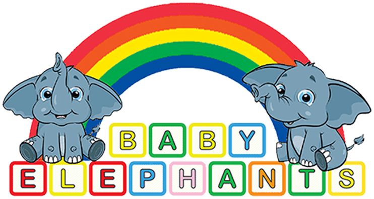 Baby Elephants Logo - Baby Elephants Daycare – Late Hour. Bi-Lingual Daycare