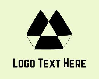 Black Cat Triangle Logo - Logo Maker - Customize this 