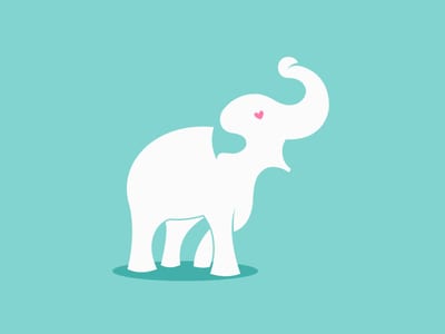 Baby Elephants Logo - 18 Best Elephant Logo Design Ideas And Inspiration