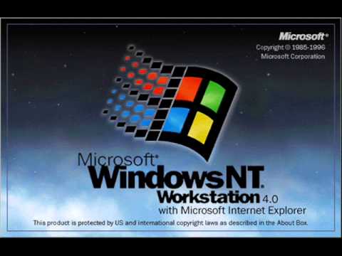 Windows NT Logo - Windows NT 4.0 Logo 1996 2001