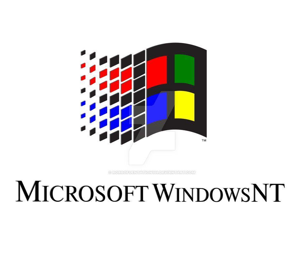 Microsoft Windows NT Logo - Microsoft Windows NT logo and wordmark (Pre-XP).sv by ...