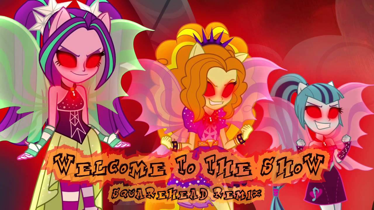 Welcome to the Show Logo - EQG2 Rainbow Rocks - welcome to the show (SquareHead Remix) - YouTube