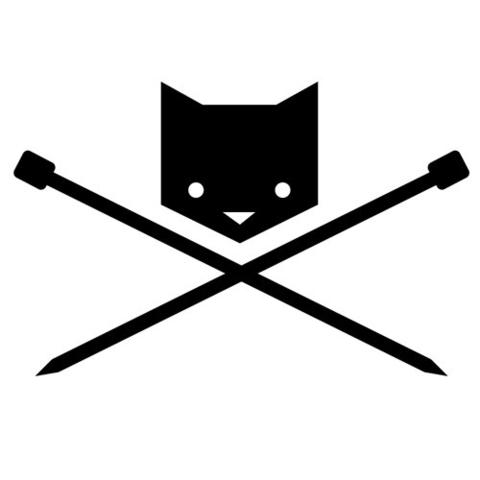 Black Cat Triangle Logo - Black Cat Custom Yarn