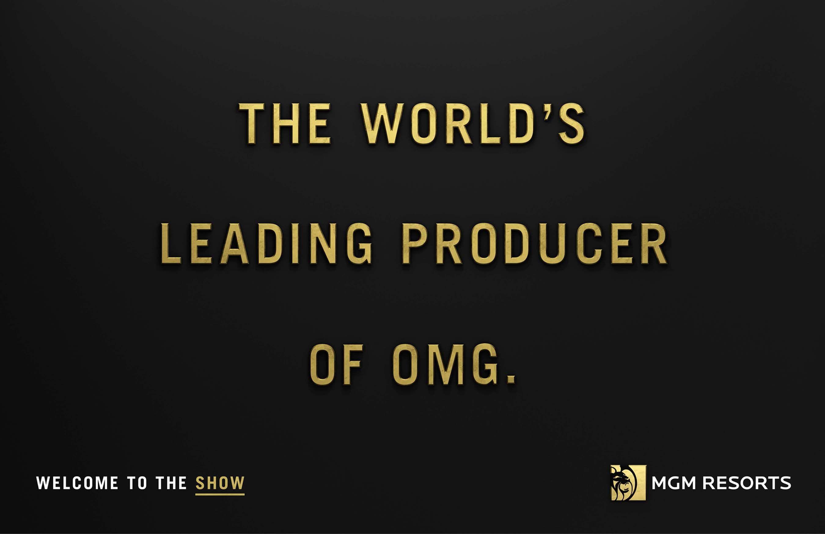 Welcome to the Show Logo - MGM Resorts Launches First Corporate Brand Campaign: 'Welcome to