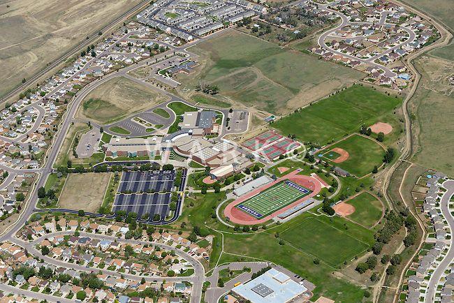 Fountain Fort Carson Logo - Aerial view of Fountain-Fort Carson High School | John Wark