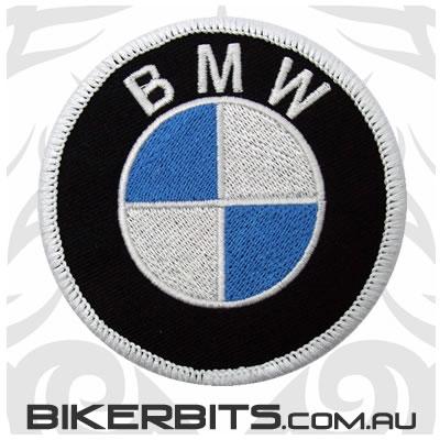 BMW Motorcycle Logo - Embroidered Patches Patch - BMW Motorcycle Logo - Round