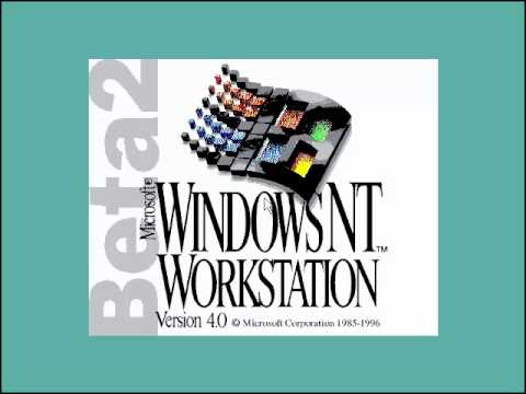 Windows 4.0 Logo - Microsoft Windows NT Version 4.0 BETA 2 (1995 or 1996-Present) Logo ...