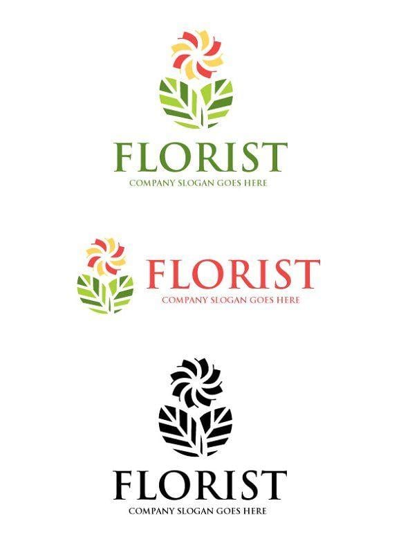 Florist Company Logo - Florist Logo Logo Templates Creative Market