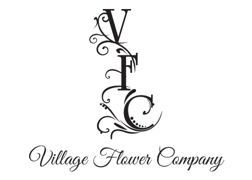 Florist Company Logo - Prairie Village Florist. Flower Delivery by Village Flower Company