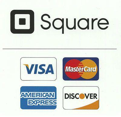 we accept credit card signs square