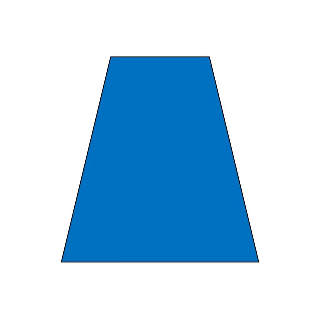 Blue Trapezoid Logo - Blue Trapezoid | Favorite color in shapes | Blue, Favorite color, Shapes