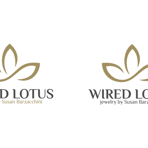 Lotus Logo - Create a lotus logo for wire jewelry. Logo design contest