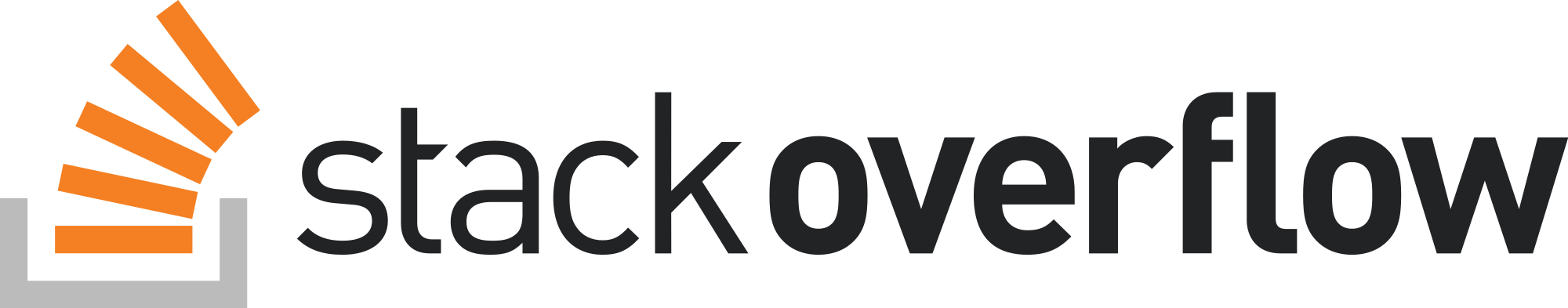 Stack Overflow Logo - File:Stack Overflow logo.svg - Wikimedia Commons