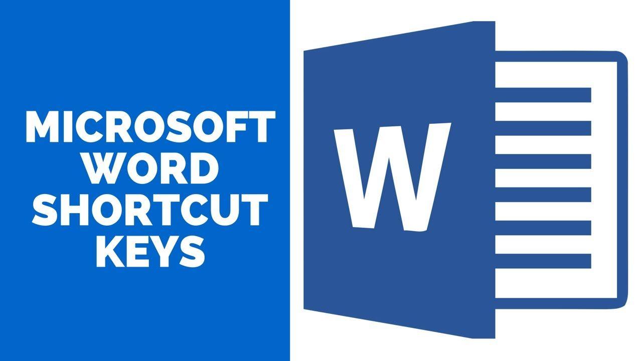 Word 2016 Logo - Microsoft Word Keyboard shortcuts and Hacks. MS Word - 2010