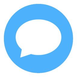 Message App Logo - App Messages Icon. The Circle Iconet