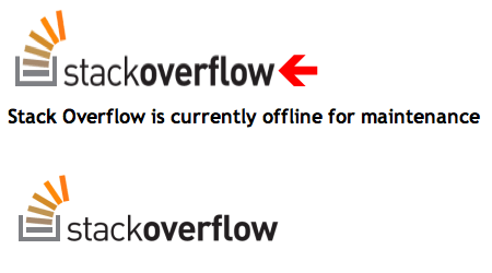 Stack Overflow Logo - Stack Overflow logo on maintenance page has the wrong aspect ratio ...