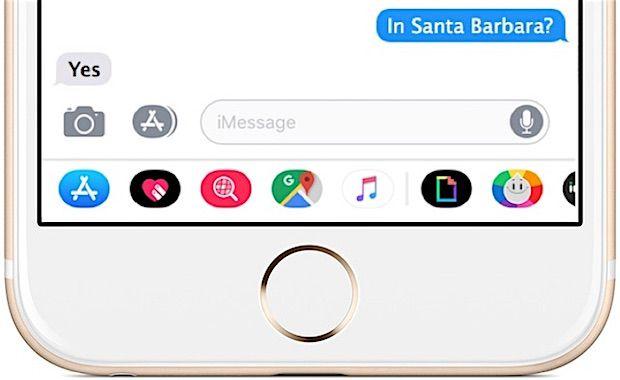 iPhone Messages App Logo - How to Hide the iMessage App Icon Row in iOS 12 & iOS 11 Messages ...