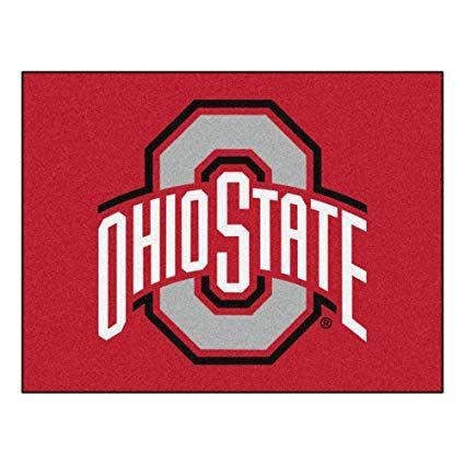 Ohio State Logo - Amazon.com : Ohio State University Logo Area Rug : Sports & Outdoors