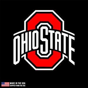 Ohio State Logo - Ohio State logo Vinyl Sticker Car Laptop Room window Decal football ...
