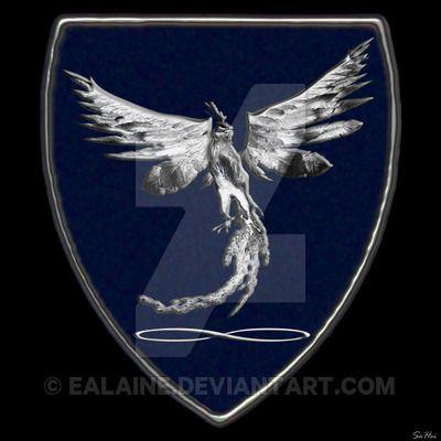 Silver Phoenix Logo - Emblem Kymor - Silver Phoenix by Ealaine on DeviantArt