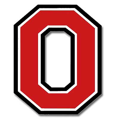 Ohio State Logo - Item C4-87: Ohio State Block O Logo Auto Decal | Conrads College Gifts