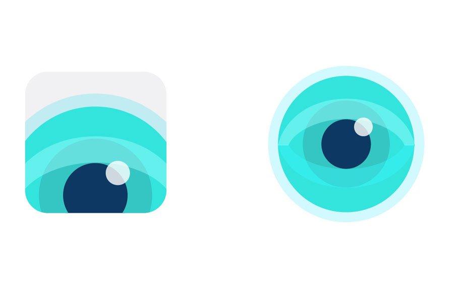 Message App Logo - VIEW'D: Logo Design Case Study of Social Video Calling Application Logo