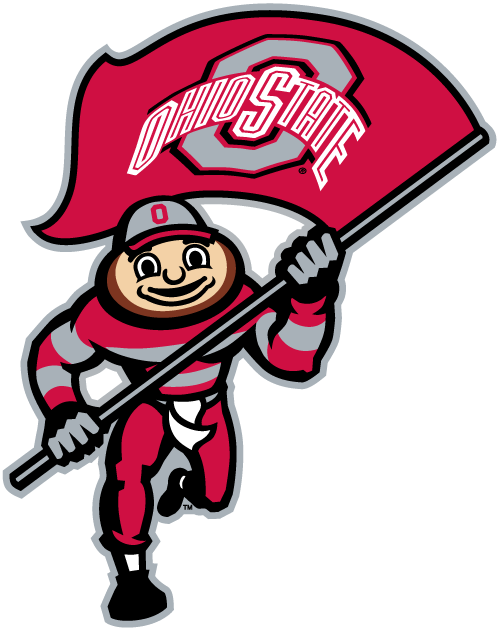 Ohio State Logo - Ohio State Buckeyes Mascot Logo - NCAA Division I (n-r) (NCAA n-r ...