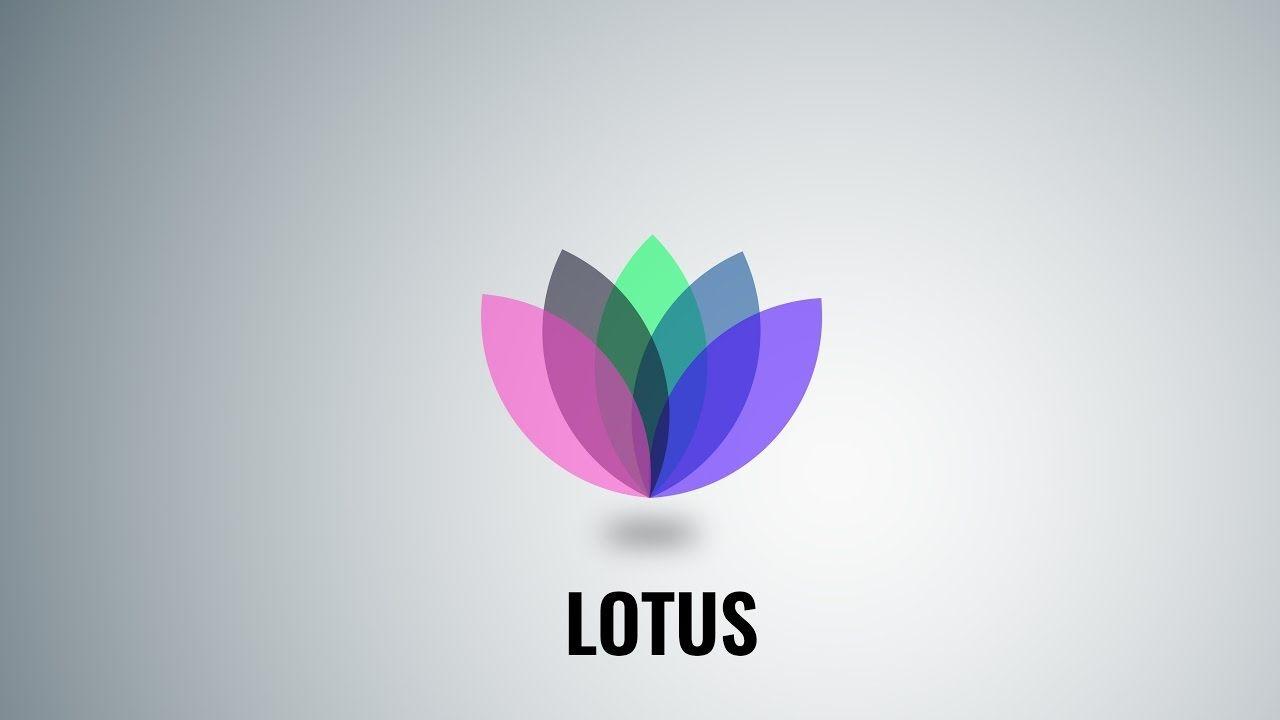 Easy to Make Logo - How to make a professional Logo | Lotus Logo |easy logo in ...