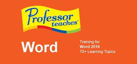 Word 2016 Logo - Professor Teaches Word 2016 · AppID: 406030 · Steam Database