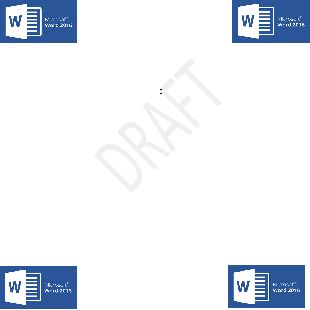 Word 2016 Logo - Can't remove watermark in Microsoft Word? Here is the solution