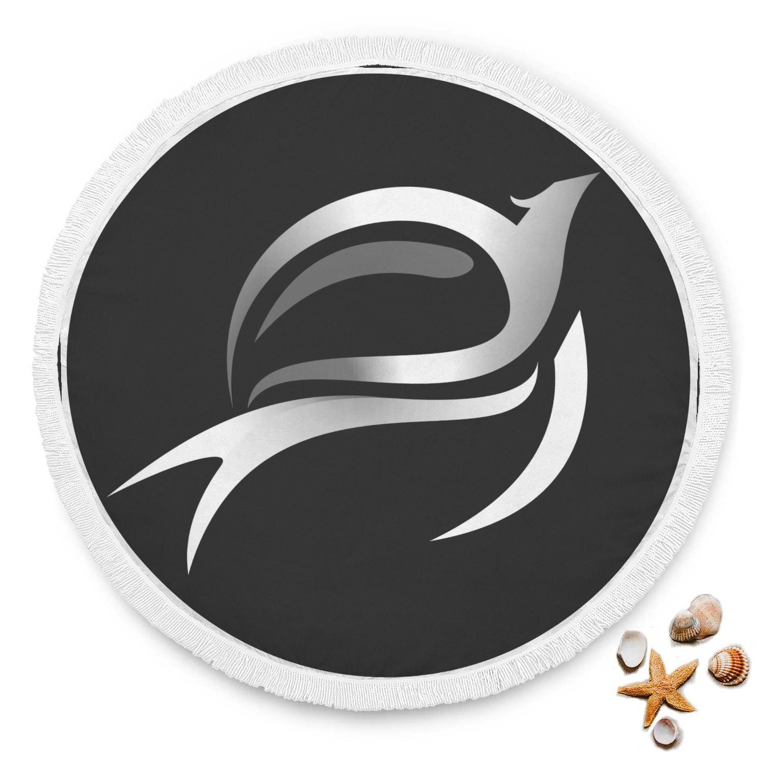 Silver Phoenix Logo - Silver Phoenix Beach Blanket