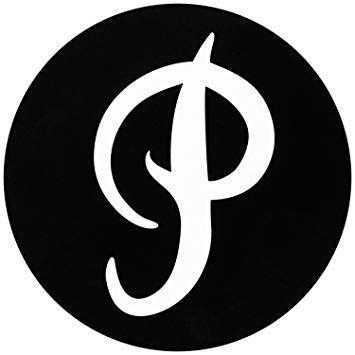 Black P Logo - Primitive Skateboard Sticker P Logo Circle Black 3