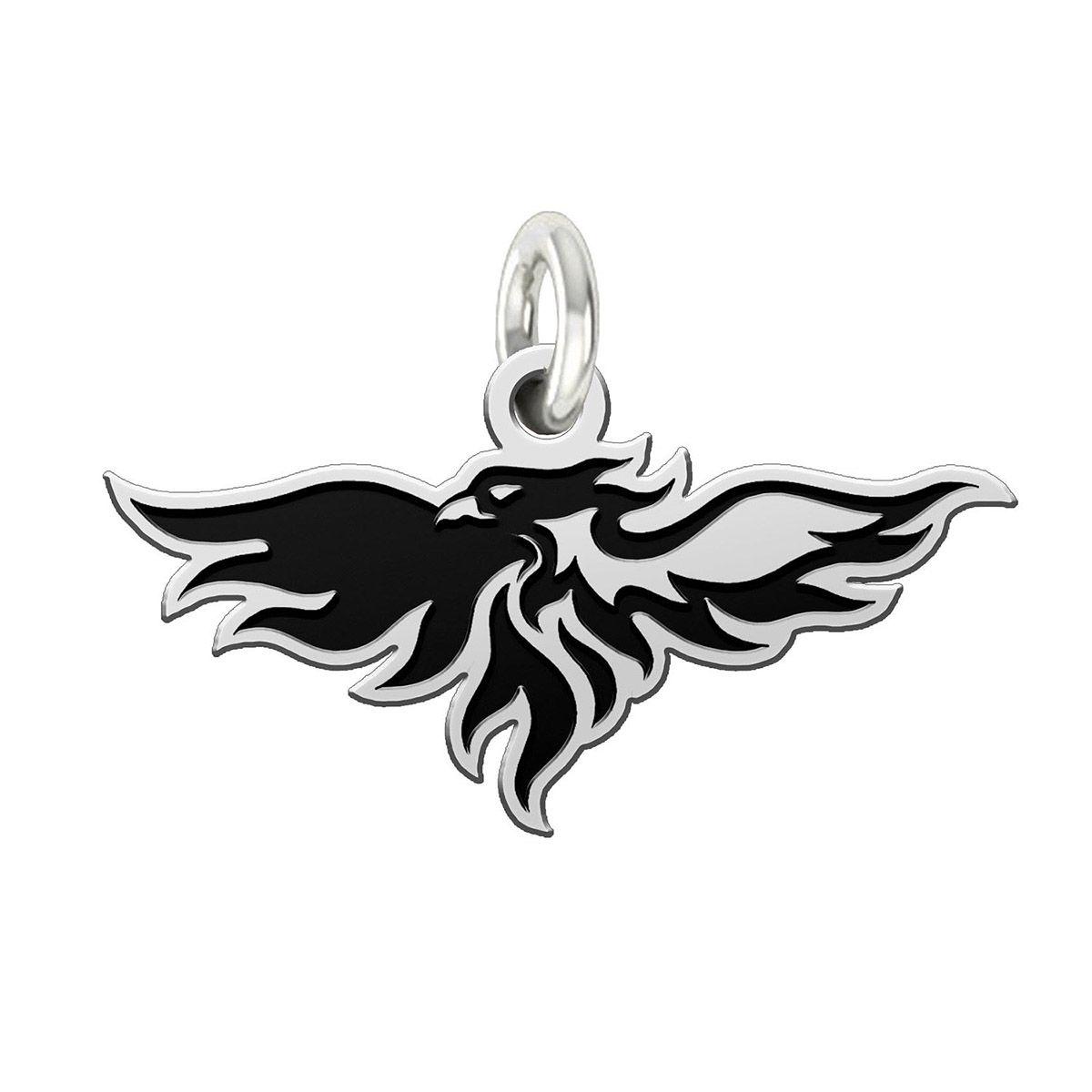 Silver Phoenix Logo - Wholesale Wisconsin Green Bay Phoenix Charms | Collegiate Jewelry