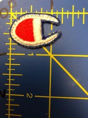 Red White and Blue with the Letter C Logo - CHAMPION SPORTSWEAR LOGO C Patch Red White Blue Clothing Apparel ...