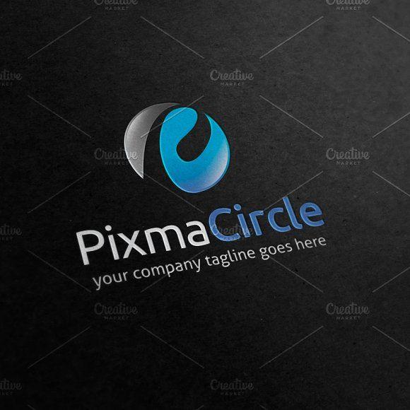 Circle P Logo - Pix Circle Letter P Logo Logo Templates Creative Market