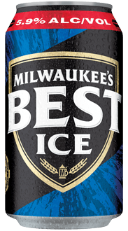 Ice 16 Oz Old Milwaukee Logo - Milwaukee's Best Ice | Origlio Beverage