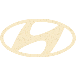 Old Hyundai Logo - Old paper hyundai icon old paper car logo icons paper