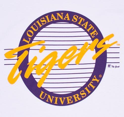 The Game Circle Logo - Louisiana State Circle Design T-Shirts by The Game