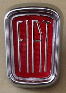 Vintage Fiat Logo - CLASSIC FIAT 500 L FRONT BADGE EMBLEM PLASTIC