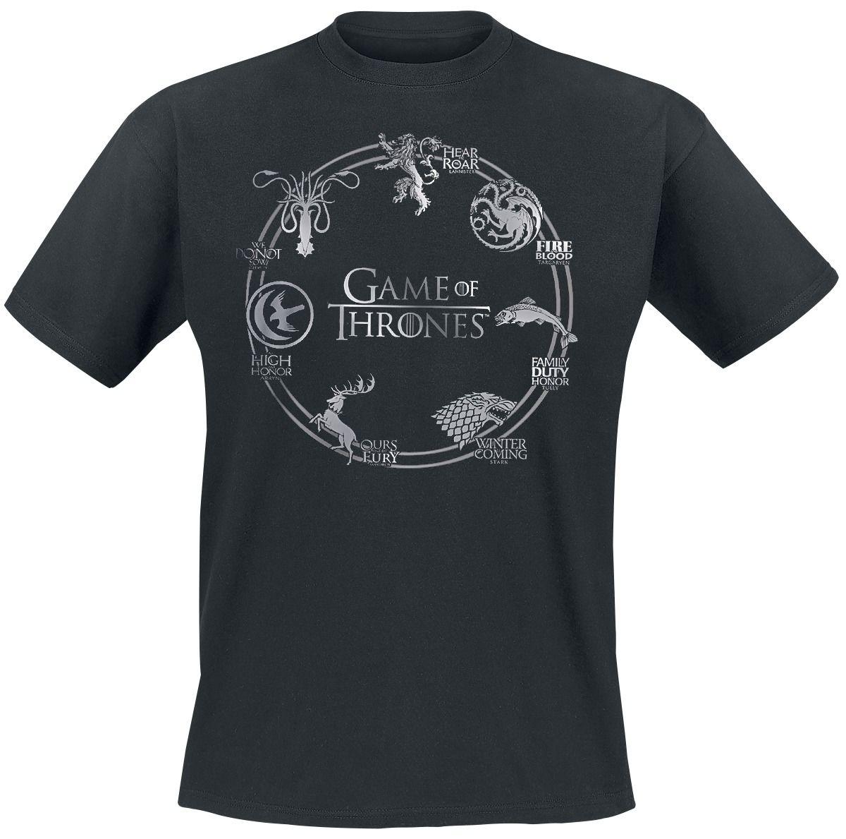 The Game Circle Logo - Circle Logo | Game Of Thrones T-Shirt | EMP