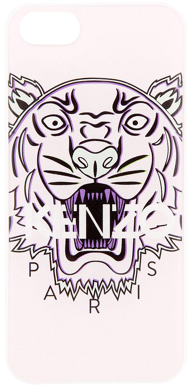 Kenzo Tiger Logo - KENZO Pink Tiger Logo Iphone 5 Case in Pink - Lyst