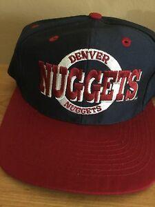 The Game Circle Logo - Denver Nuggets Hat Vintage 90s The Game Snapback Circle Logo Rare